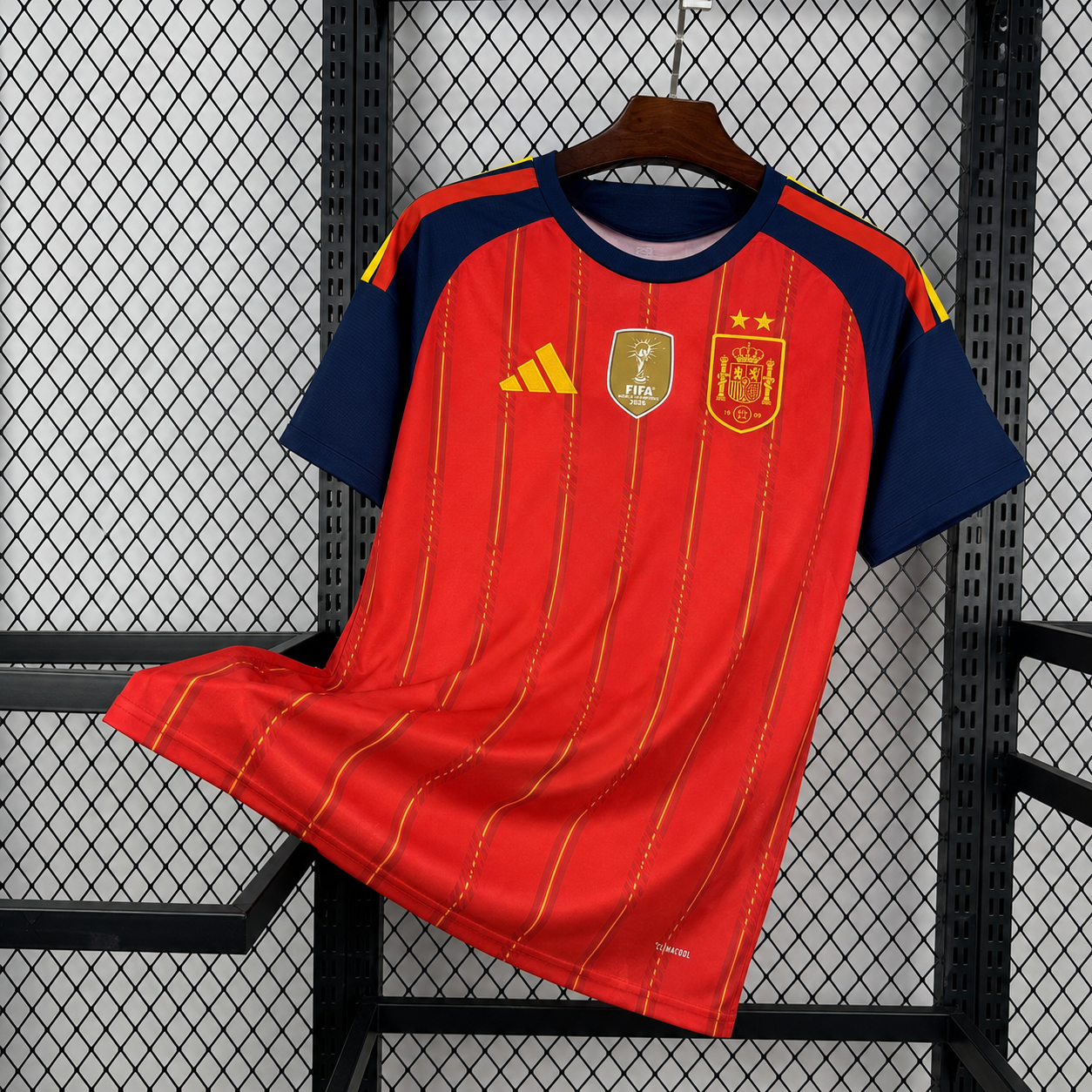 2026 2 Stars Spain Home World Cup Winner Football Jersey