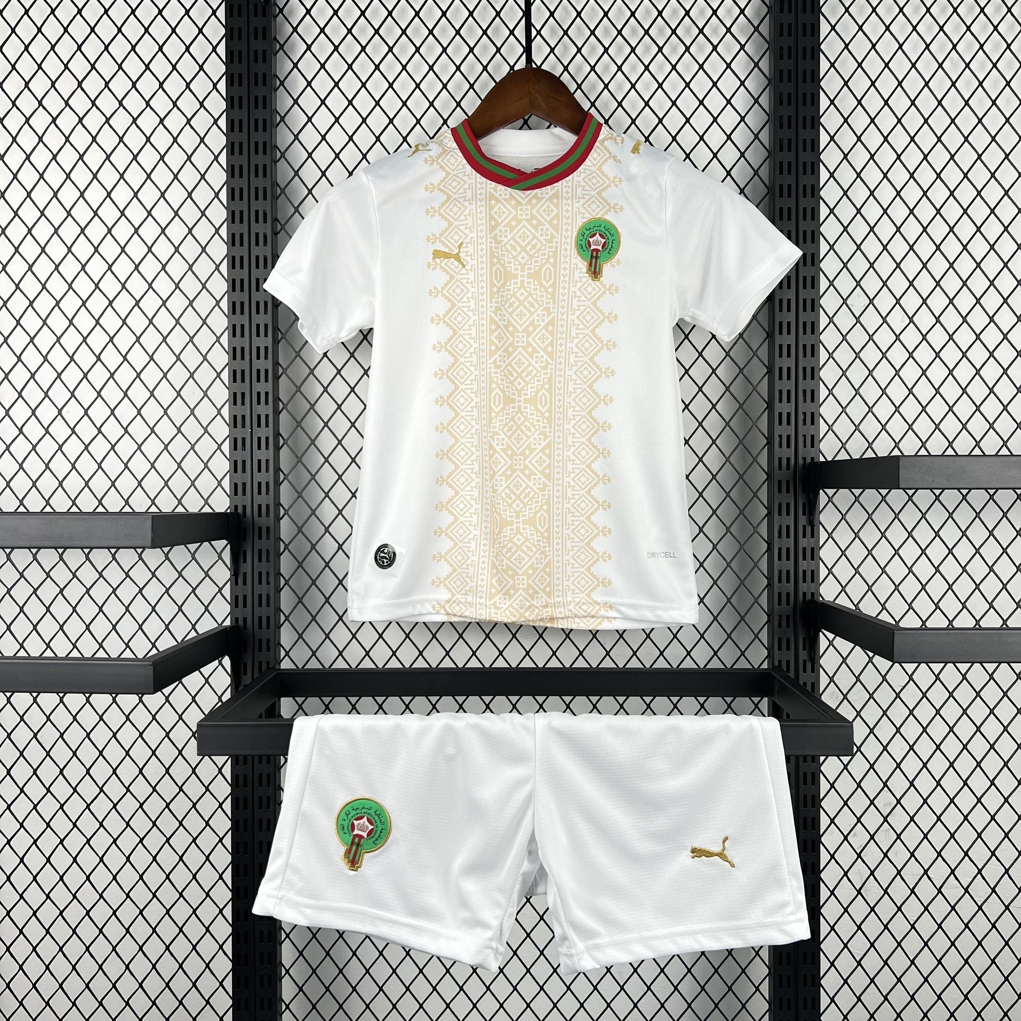 2026 Morocco Away World Cup Football Jersey Kids Size