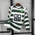 2001/2003 Retro Long Sleeve Sporting Lisbon Home Football Shirt